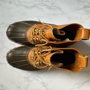Mens L.L. Bean 6" Duck Boots Size 8 Wide